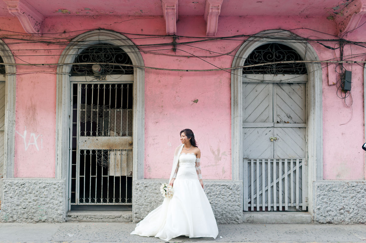 Casco Viejo destination wedding photography Panama